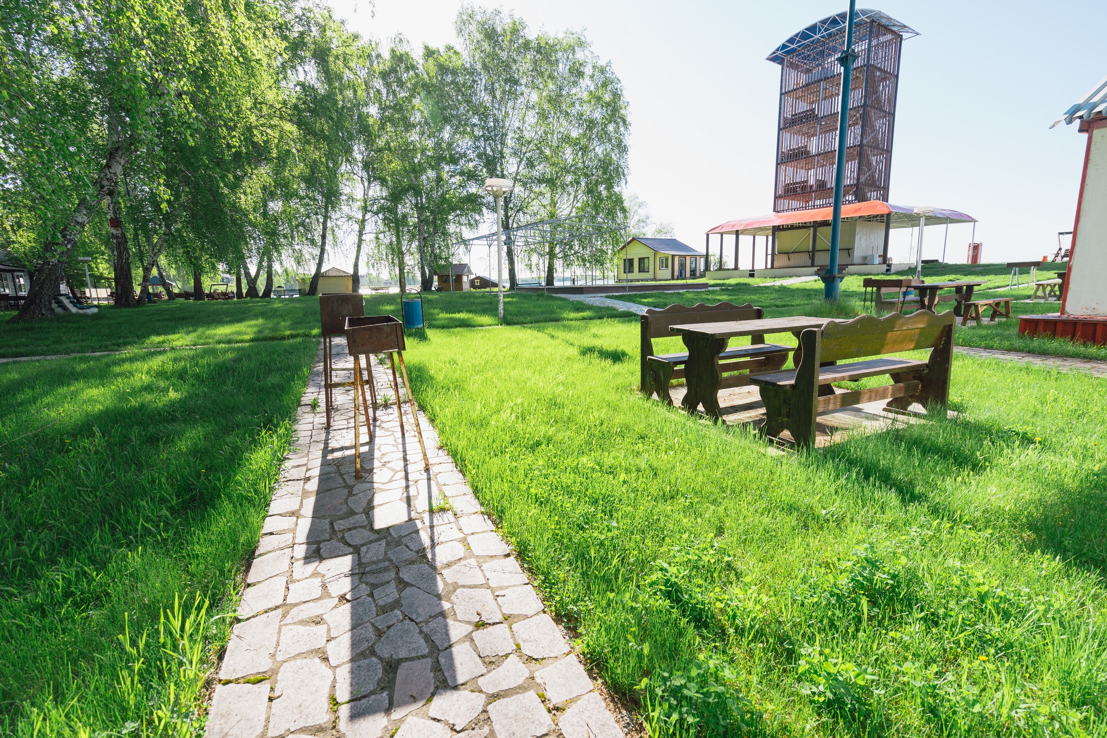 База Отдыха Аквапарк Кум-Куль - домики, развлечения